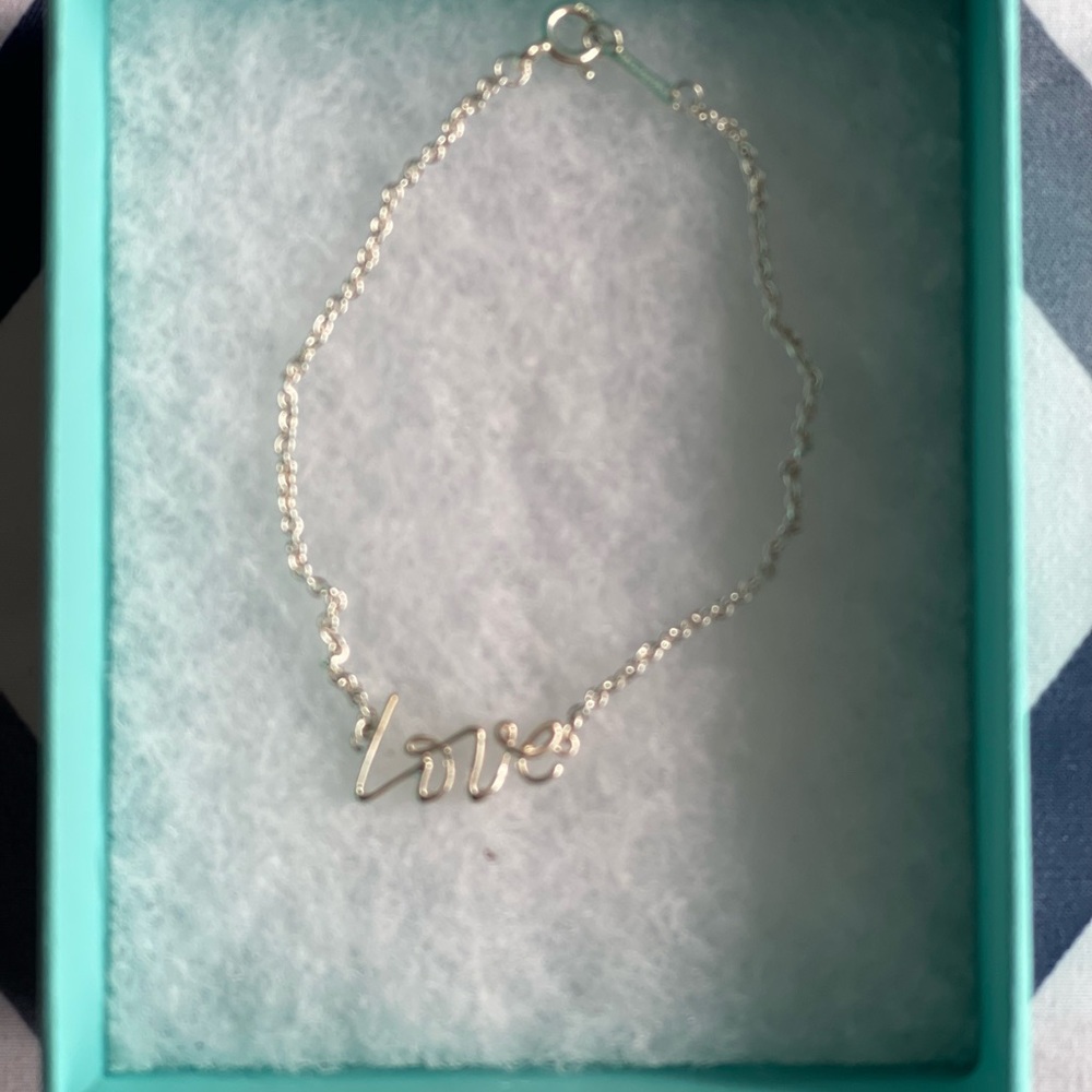 Tiffany LOVE bracelet